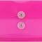 JAM Paper 5.25" x 7.5" Booklet Plastic Envelopes with Button and String Closure, 24ct.